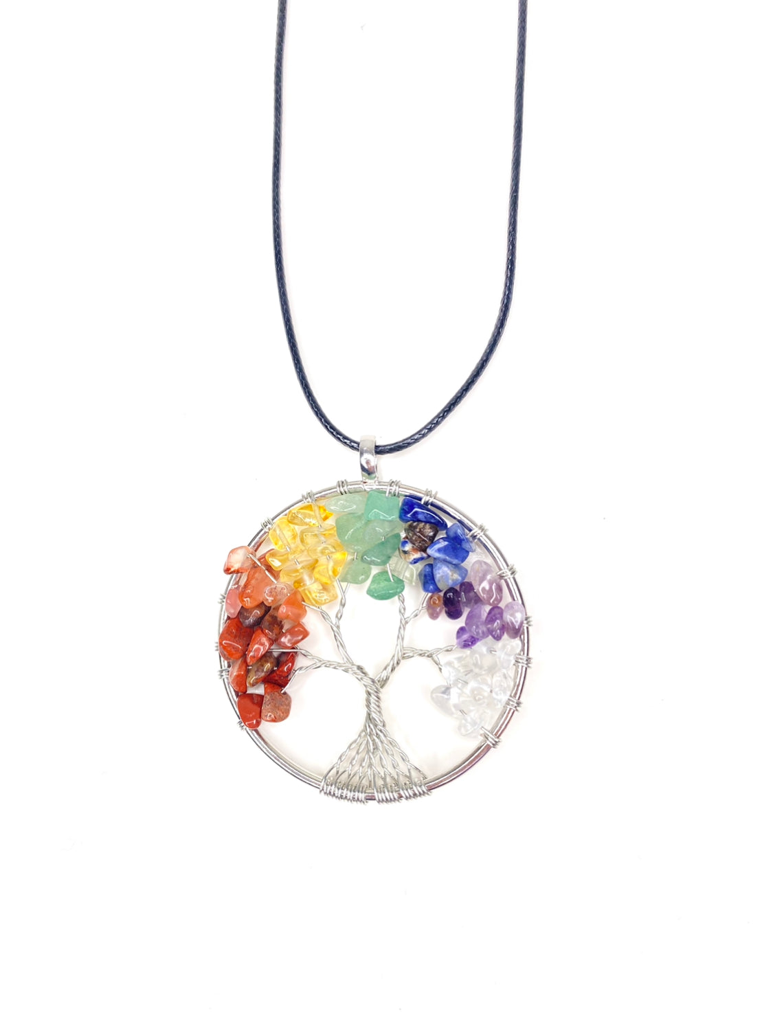7 Chakras Tree of life Necklace