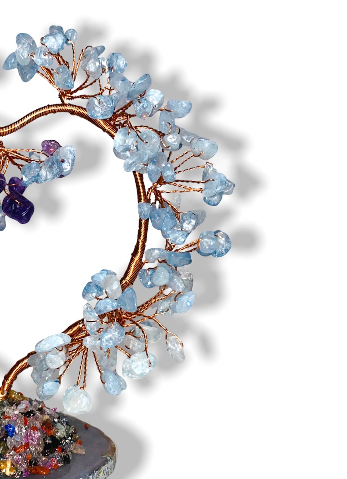 Heart Shape Crystal Tree