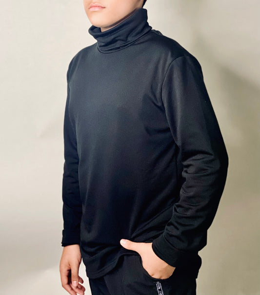Sebas Black Turtle Neck