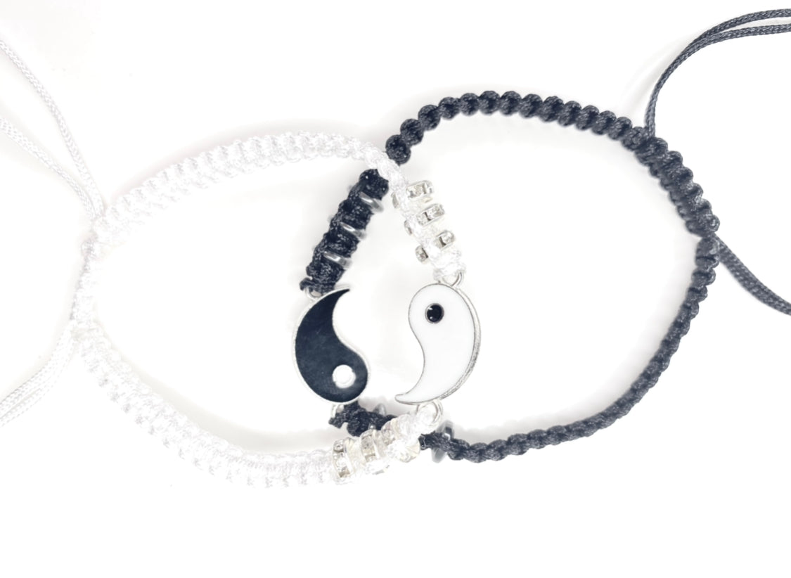 Jing Jang Couple Bracelet