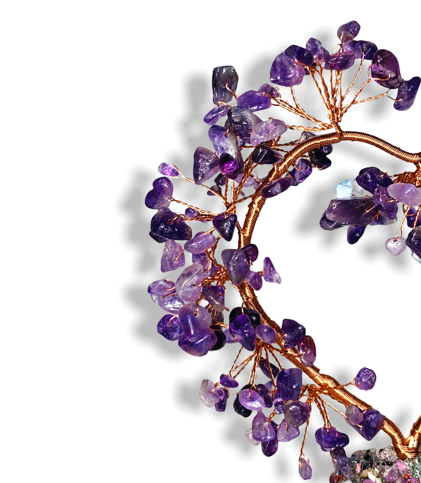 Heart Shape Crystal Tree