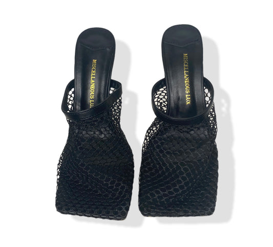 Mesh Net High Heels