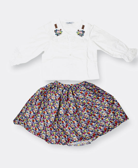 Girls Skirt Set